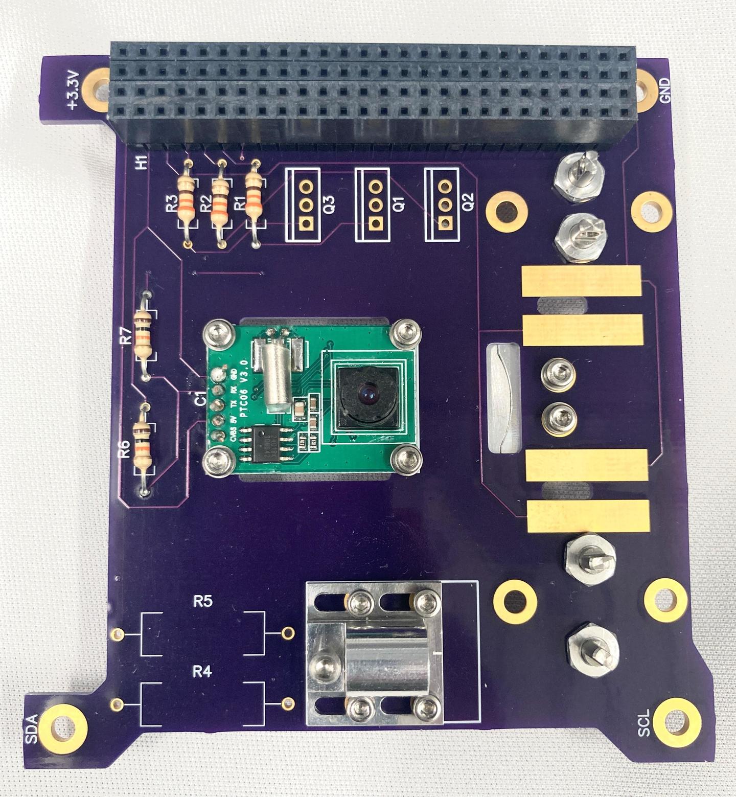 Boom with imager
