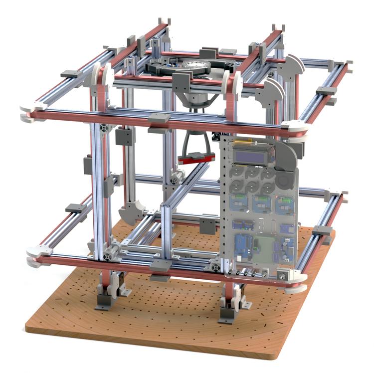 Helmholtz Cage 3D CAD design